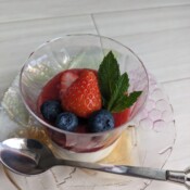 豆乳パンナコッタ