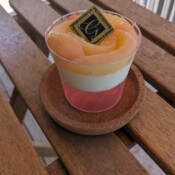 桃とヨーグルトのムース